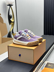 Colestore Louis Vuitton LV Tilted Sneaker Lilac Suede calf leather - 4