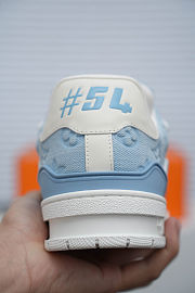 Colestore Louis Vuitton LV Trainer Sneaker Blue Canvas - 6