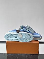 Colestore Louis Vuitton LV Trainer Sneaker Blue Monogram-printed canvas - 6