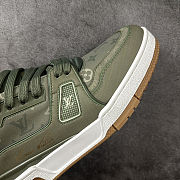 Colestore Louis Vuitton LV Trainer Sneaker Khaki Green - 6