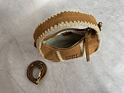 Colestore Miu Miu Wander Small Crochet Suede Bag Brown 20 x 6 x 17 cm - 6