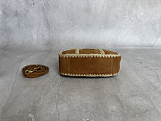 Colestore Miu Miu Wander Small Crochet Suede Bag Brown 20 x 6 x 17 cm - 4
