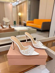 Colestore Gianvito Rossi Yvonne Mule White - 1