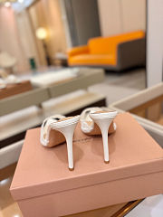 Colestore Gianvito Rossi Yvonne Mule White - 6