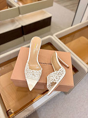 Colestore Gianvito Rossi Yvonne Mule White - 3