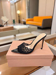 Colestore Gianvito Rossi Yvonne Mule Black - 6