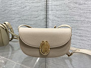 Colestore Dior Small Dior Médaillon Flap Bag Trench Grained Calfskin  21 x 12 x 5.5 cm - 1