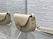 Colestore Dior Small Dior Médaillon Flap Bag Trench Grained Calfskin  21 x 12 x 5.5 cm - 5