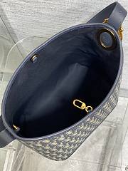 Colestore Dior Medium Dior Médaillon Bucket Bag Blue Dior Oblique Jacquard 26.5 x 26 x 15 cm - 3