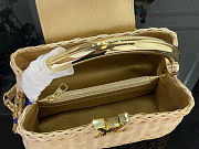 Colestore Louis Vuitton Capucines BB Gold Rattan and cowhide leather 27 x 17.3 x 9 cm - 2