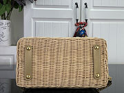 Colestore Louis Vuitton Capucines BB Gold Rattan and cowhide leather 27 x 17.3 x 9 cm - 5