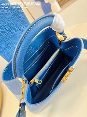 Colestore Louis Vuitton Capucines BB Blue Denim 27 x 17.3 x 9 cm - 6