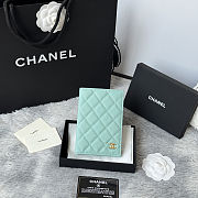 Colestore Chanel Caviar Quilted Passport Tiffany 14.5×10.5×2cm - 1