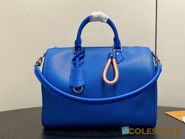 Colestore Louis Vuitton Speedy Soft 30 Epi Rainbow Ocean Blue 30 x 21 x 17 cm - 1