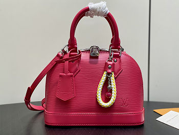 Colestore Louis Vuitton Alma BB Epi Rainbow Rose Miami 23.5x11.5x17.5cm