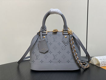 Colestore Louis Vuitton Alma BB Trianon Gray 23.5 x 17.5 x 11.5 cm