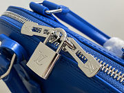 	 Colestore Louis Vuitton Alma BB Epi Rainbow Ocean Blue 23.5x11.5x17.5cm - 4