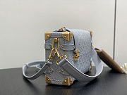 Colestore Louis Vuitton Minigram Bold Side Trunk MM Cloud Gray 23.5 x 16 x 8.5 cm - 3