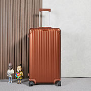 Colestore Rimowa Original Trunk Large Aluminum Suitcase Bronze Gold 73 × 44 × 36.5 cm  - 1