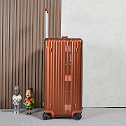 Colestore Rimowa Original Trunk Large Aluminum Suitcase Bronze Gold 73 × 44 × 36.5 cm  - 4