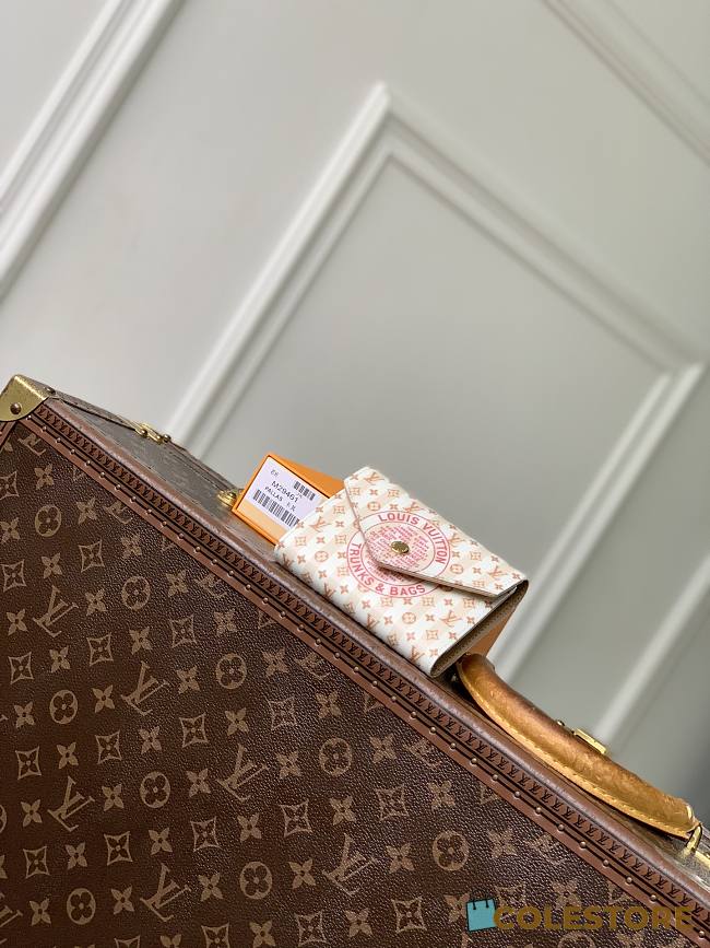Colestore Louis Vuitton LV Stamp Victorine Wallet Nude Pink 12 x 9.5 x 2.5 cm - 1
