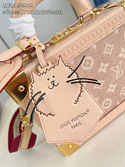 Colestore Louis Vuitton Travels With Grace Coddington Petite Valise Meowgram 22.5 x 17.5 x 11 cm - 3