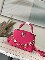 Colestore Louis Vuitton Capucines BB Raspberry 27 x 17.3 x 9 cm - 1