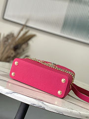 Colestore Louis Vuitton Capucines BB Raspberry 27 x 17.3 x 9 cm - 5