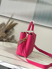 Colestore Louis Vuitton Capucines BB Raspberry 27 x 17.3 x 9 cm - 4