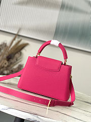 Colestore Louis Vuitton Capucines BB Raspberry 27 x 17.3 x 9 cm - 3