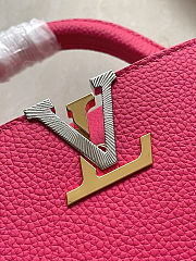 Colestore Louis Vuitton Capucines BB Raspberry 27 x 17.3 x 9 cm - 2