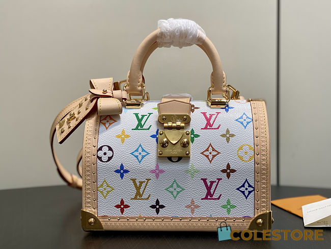 Colestore Louis Vuitton LV x TM Speedy Trunk 20 Multicolored 21x15x13cm - 1