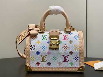 Colestore Louis Vuitton LV x TM Speedy Trunk 20 Multicolored 21x15x13cm