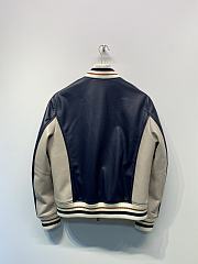 Colestore Louis Vuitton Sporty Leather Track Top Dark Blue  - 4
