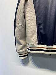 Colestore Louis Vuitton Sporty Leather Track Top Dark Blue  - 5