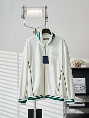 Colestore Louis Vuitton Perforated Leather Tracktop White - 1