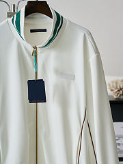 Colestore Louis Vuitton Perforated Leather Tracktop White - 5