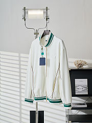 Colestore Louis Vuitton Perforated Leather Tracktop White - 4