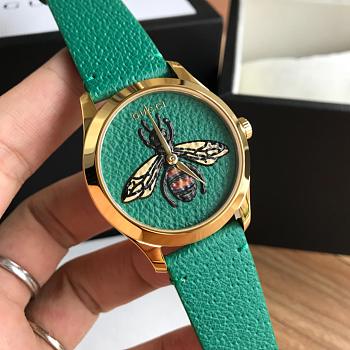 Colestore Gucci G-Timeless Emerald Watch Green 37mm
