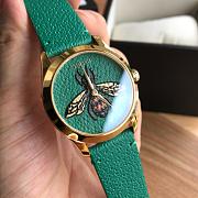 Colestore Gucci G-Timeless Emerald Watch Green 37mm - 4
