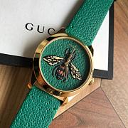 Colestore Gucci G-Timeless Emerald Watch Green 37mm - 3