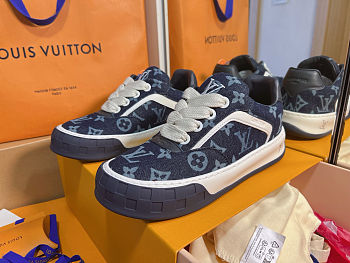Colestore Louis Vuitton LV Tilted Sneaker Indigo Blue