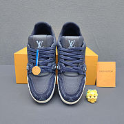 Colestore Louis Vuitton LV Trainer Sneaker Indigo Blue - 6
