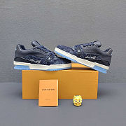 Colestore Louis Vuitton LV Trainer Sneaker Indigo Blue - 2