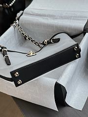 Colestore Chanel Coco Beach 2026 collection   Small Shopping Bag   Mesh, Calfskin & Gold-Tone Metal  Transparent & Black 20x28x7cm - 3