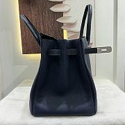 Colestore Hermes Birkin 40 Touch Dark Navy Blue Matte Togo Alligator Palladium Hardware  - 4