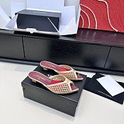 Colestore Chanel Coco Beach 2026 collection   Mules   Mixed Fibers, Cotton & Lambskin  Light Beige - 4