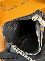 Colestore Louis Vuitton Key Pouch Monogram Eclipse 12 x 7 x 1.5cm - 6