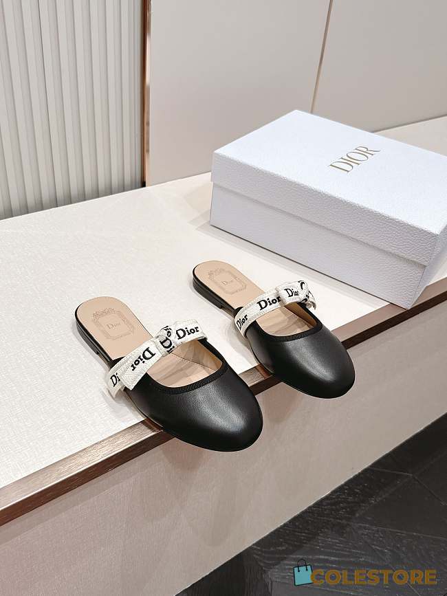 Colestore Dior J'Adior Mule Black Lambskin - 1