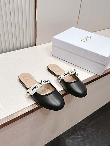 Colestore Dior J'Adior Mule Black Lambskin